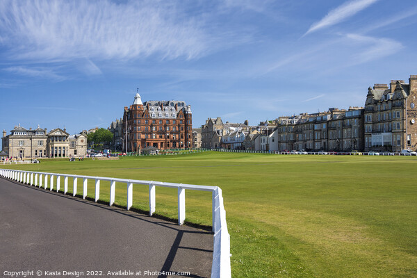 Old Course, St Andrews, Scotland Picture Board by Kasia Design