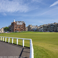 Buy canvas prints of Old Course, St Andrews, Scotland by Kasia Design