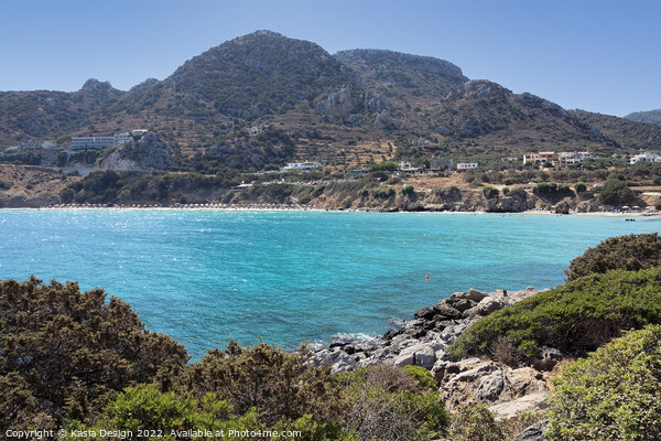 Voulisma, Crete, Greece Picture Board by Kasia Design