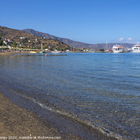Buy canvas prints of Elounda Beach, Crete, Greece by Kasia Design