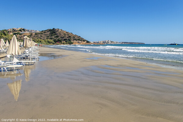 Almyros Beach, Crete, Greece Picture Board by Kasia Design