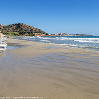 Buy canvas prints of Almyros Beach, Crete, Greece by Kasia Design