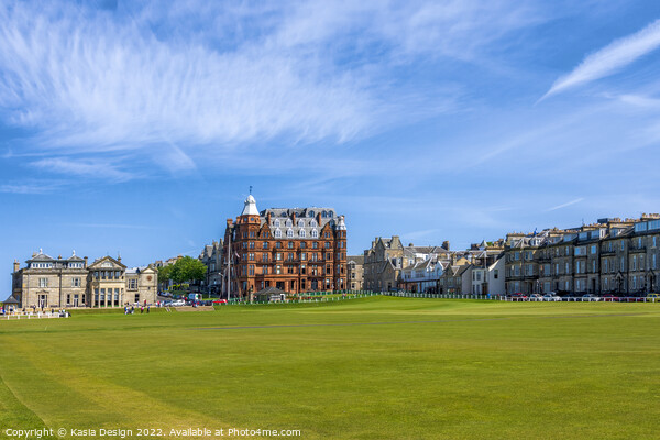 Old Course, St Andrews, Scotland Picture Board by Kasia Design