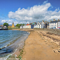 Buy canvas prints of Anstruther Shorefront Sea View by Kasia Design
