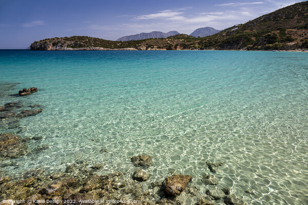 Voulisma, Crete, Greece Picture Board by Kasia Design