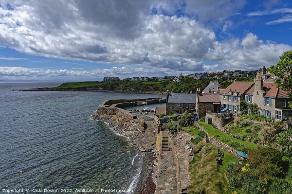 Crail, Roome Bay Picture Board by Kasia Design