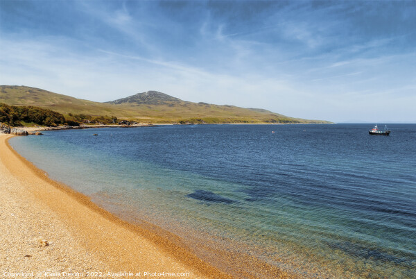 Beautiful Bunnahabhain Beach, Isle of Islay Picture Board by Kasia Design
