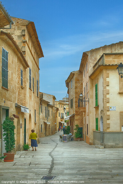 Alcúdia, Inside the Medieval Town Walls Picture Board by Kasia Design