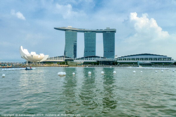 Marina Bay Sands Hotel, Expo & Convention Center Picture Board by Kasia Design