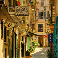 Buy canvas prints of Colourful Palma by Kasia Design