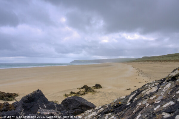 Moody Traigh Mhor, Tolsta, Lewis, Outer Hebrides Picture Board by Kasia Design