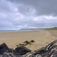 Buy canvas prints of Moody Traigh Mhor, Tolsta, Lewis, Outer Hebrides by Kasia Design