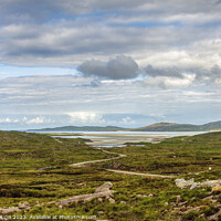 Buy canvas prints of Approaching Luskentyre, Harris, Outer Hebrides by Kasia Design