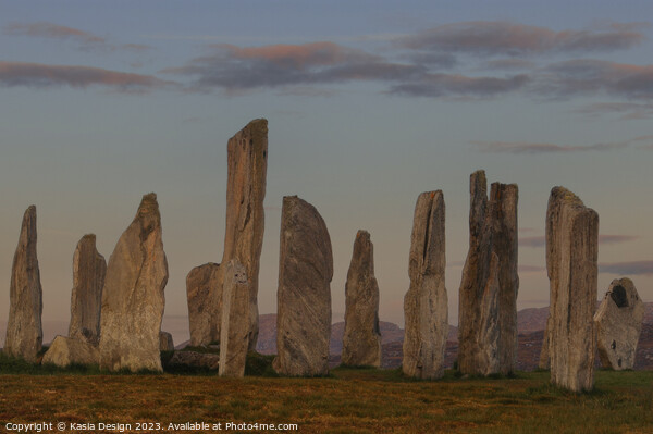Callanish Stones Ancient Mysteries Picture Board by Kasia Design
