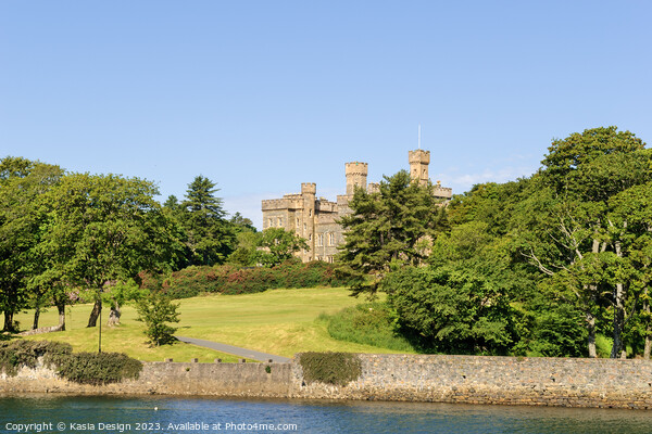 Impressive Lews Castle, Stornoway Picture Board by Kasia Design