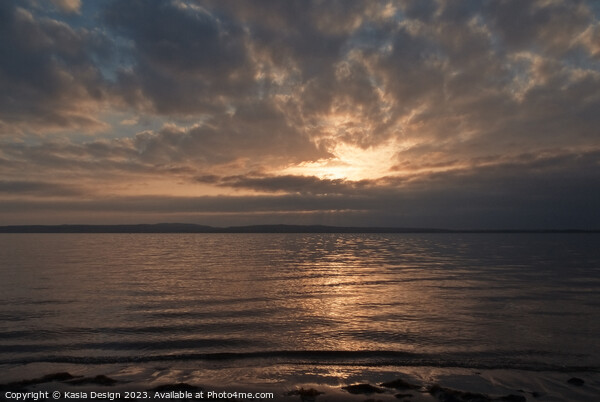 Loch Indaal Sunset, Islay Picture Board by Kasia Design