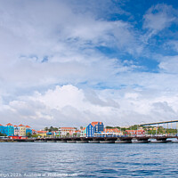 Buy canvas prints of Colourful Willemstad  by Kasia Design