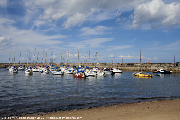 Fisherrow Harbour, Musselburgh Picture Board by Kasia Design