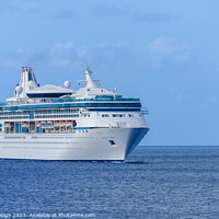 Buy canvas prints of Vision of the Seas in Bonaire Waters by Kasia Design