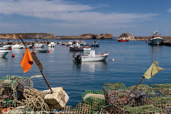 Porto de Pesca da Baleeira, Sagres Picture Board by Kasia Design