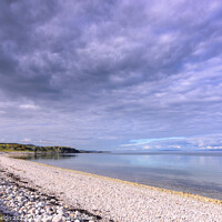 Buy canvas prints of Calm Waters and Amazing Skies at Claggain Bay by Kasia Design