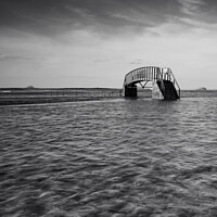 Buy canvas prints of The Bridge To Nowhere by Kasia Design