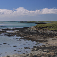 Buy canvas prints of Arriving on Benbecula  by Kasia Design