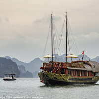 Buy canvas prints of Elegance in Halong Bay by Kasia Design