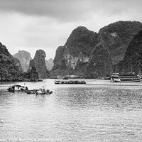 Buy canvas prints of Remote Elegance in Halong Bay by Kasia Design