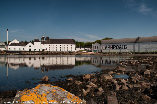 Laphroaig Distillery, Islay, Scotland Picture Board by Kasia Design