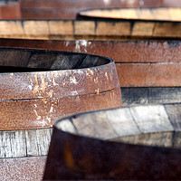 Buy canvas prints of Whisky Casks, Islay, Scotland by Kasia Design