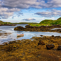 Buy canvas prints of Tide Out on Scalpay, Outer Hebrides by Kasia Design