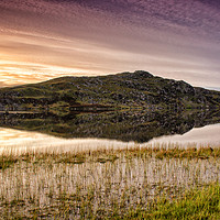 Buy canvas prints of Early Morning Serenity on Loch a' Bhaile by Kasia Design