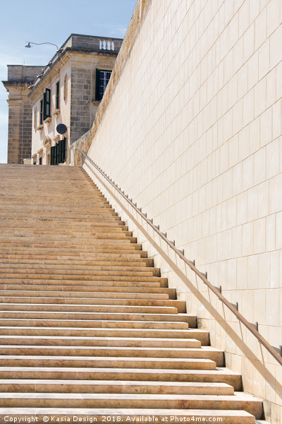 Valletta Stairway Picture Board by Kasia Design