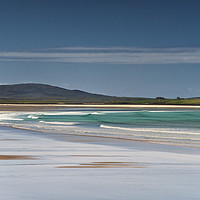 Buy canvas prints of West Beach and Atlantic Waters, North Uist by Kasia Design