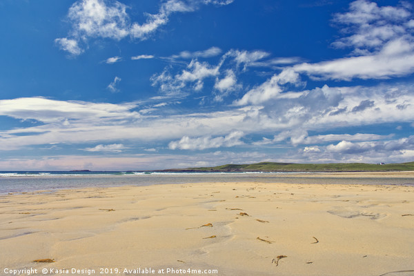Miles and Miles of Sand, Machir Bay, Islay Picture Board by Kasia Design