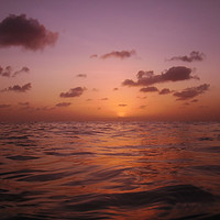Buy canvas prints of Caribbean Sunset, Playa Jeremi, Curacao by Kasia Design