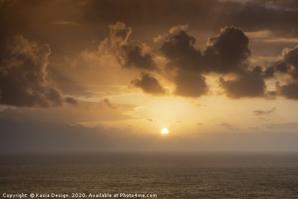 Atlantic Sunset, Tenerife Picture Board by Kasia Design
