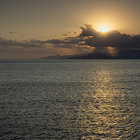 Buy canvas prints of Early Morning Sunlight over Mirabello Bay by Kasia Design