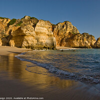 Buy canvas prints of Early Morning: Praia do Camilo, Algarve, Portugal by Kasia Design
