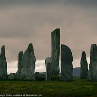 Buy canvas prints of Callanish Stones at Dawn by Kasia Design