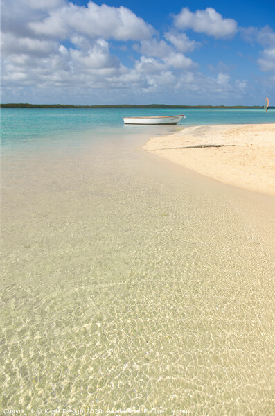 Caribbean Paradise, Bonaire Picture Board by Kasia Design