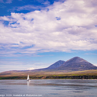 Buy canvas prints of Sailing in the Sound of Islay, Scotland by Kasia Design