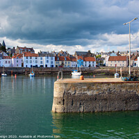 Buy canvas prints of St Monans Harbour, Fife, Scotland by Kasia Design