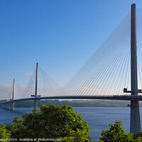 Buy canvas prints of Queensferry Crossing by Kasia Design