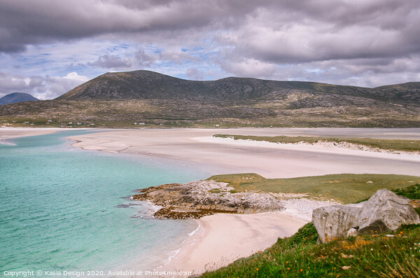Seilebost and Luskentyre, Isle of Harris, Scotland Picture Board by Kasia Design
