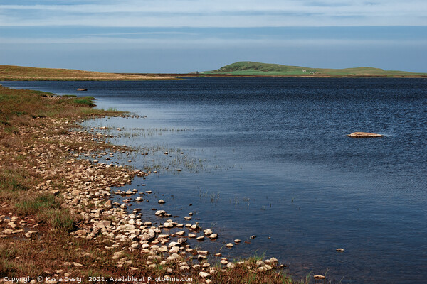 Blue Waters of Loch Gorm, Islay Picture Board by Kasia Design
