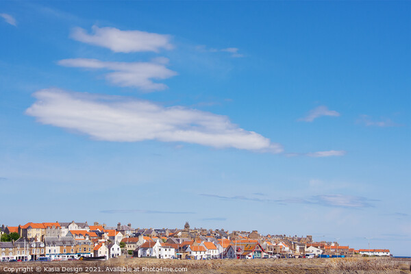 Colourful Anstruther, Fife, Scotland Picture Board by Kasia Design
