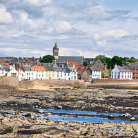 Buy canvas prints of Anstruther Across the Rocks, Fife, Scotland by Kasia Design