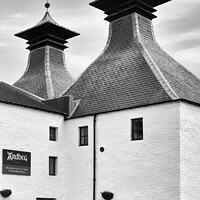 Buy canvas prints of Welcome to Ardbeg Distillery, Islay, Scotland by Kasia Design